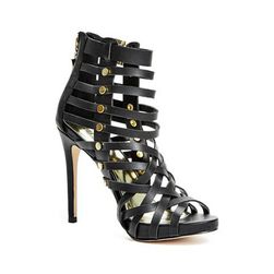 Incaltaminte Femei GUESS Prisilaa Caged Heels black