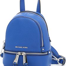 Michael Kors Extra Small Rhea Backpack ELCTRIC BLUE