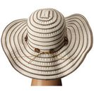 Accesorii Femei San Diego Hat Company RBM5558 Ribbon Sun Brim Hat Grey