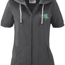 Jachetă casual cu mâneci scurte 