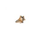 Bijuterii Femei Forever21 Jaguar Rhinestone Ring Goldblack