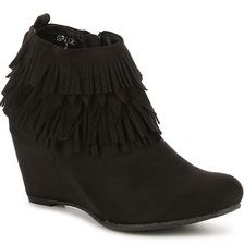 Incaltaminte Femei GC Shoes Grace Wedge Bootie Black
