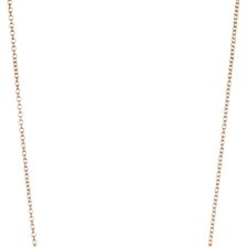 14th & Union Pave Bar Pendant Necklace PINK-HEM-GOLD