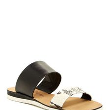 Incaltaminte Femei Arturo Chiang Joey Sandal BLACK WHITE PYTHON