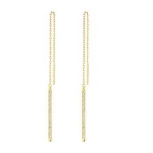 Bijuterii Femei Lucky Brand Delicate Chain Drop Earrings Medium Dark Gold