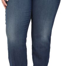 NYDJ Plus Size Plus Size Sylvia Relaxed Boyfriend Jeans in Cleveland Cleveland