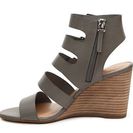 Incaltaminte Femei Crown Vintage Serena Wedge Sandal Grey