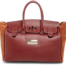 Valentino By Mario Valentino Omia Leather Satchel BREAD