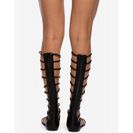 Incaltaminte Femei CheapChic Dino-82s Long Way Down Gladiator Black