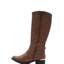 Incaltaminte Femei CheapChic Kick Up Your Heels Strappy Boots Tan