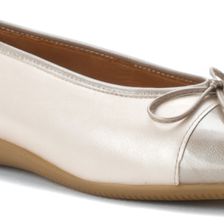 ara Bella Beige Calf/Cotton Patent