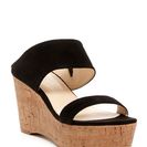 Incaltaminte Femei Marc Fisher Shelbee Cork Wedge Sandal Black