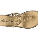 Incaltaminte Femei Athena Alexander Kaylenn Wedge Sandal Bronze Metallic