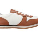 Incaltaminte Femei See by Chloe Mixed Material Sneaker TanWhite
