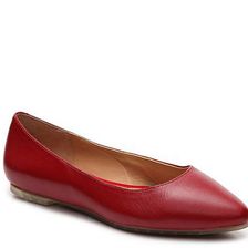 Incaltaminte Femei Me Too Aimee Leather Flat Red