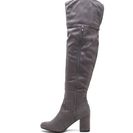 Incaltaminte Femei CheapChic Edge Of Glory Over-the-knee Boots Dkgrey