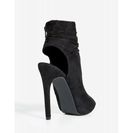 Incaltaminte Femei CheapChic Evelyn-60 Need To Please Bootie Black