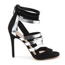 Incaltaminte Femei Via Spiga Tavi Sandal BlackSilver