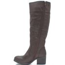 Incaltaminte Femei CheapChic Zip Right Up Faux Leather Boots Brown