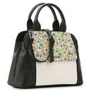 Accesorii Femei Nine West Nine West Play Angles Satchel BlackWhiteFloral