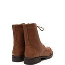 Incaltaminte Femei CheapChic Fashion Operation Combat Boots Cognac
