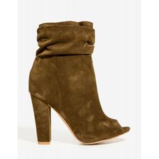 Incaltaminte Femei CheapChic Next Move Bootie Olive