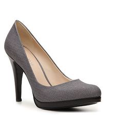 Incaltaminte Femei Nine West Rocha Fabric Platform Pump Grey