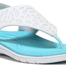 Ryka Scamper White/Winter Blue/Chrome Silver