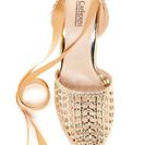 Incaltaminte Femei Catherine Catherine Malandrino Zihae Wedge GOLD