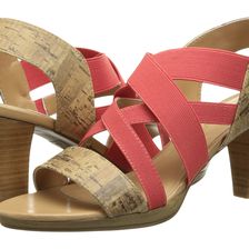 Bella-Vita Leeza Cork/Coral Stretch