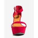 Incaltaminte Femei CheapChic Now Or Never Platform Cranberry