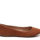 Incaltaminte Femei Mix No 6 Danzey Suede Ballet Flat Cognac