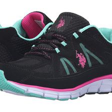 Incaltaminte Femei US Polo Assn Jessica BlackFuchsiaMint