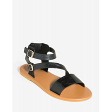 Incaltaminte Femei CheapChic Bayside-55m Girl Gang Sandal Black