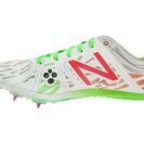 Incaltaminte Femei New Balance Womens MD800v3 Spike White with Lime Race Red