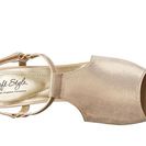 Incaltaminte Femei Soft Style Dalyne Natural Sparkle ShineGold Heel