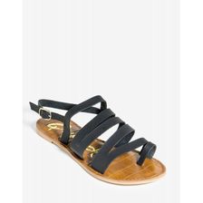 Incaltaminte Femei CheapChic Athena-953ax Baby Got Back Sandal Black