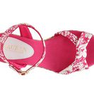 Incaltaminte Femei LAUREN Ralph Lauren Callia Wedge Sandal PinkWhite Floral