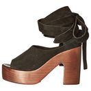 Incaltaminte Femei Free People Touch the Sky Wrap Clog Black Forest