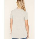 Incaltaminte Femei Forever21 Flared Longline Top Heather grey