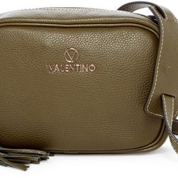 Valentino By Mario Valentino Lise Leather Crossbody ARMY GREEN