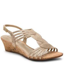 Incaltaminte Femei Kelly Katie Bennie Wedge Sandal Gold