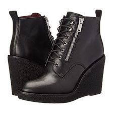 Incaltaminte Femei Marc by Marc Jacobs Kit Wedge Boot Black
