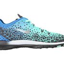 Incaltaminte Femei Nike Free 50 TR Fit 5 PRT BlackGreen GlowSoarMetallic Silver