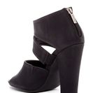 Incaltaminte Femei Michael Antonio Jestin Open Toe Heel Black