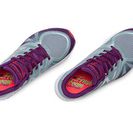 Incaltaminte Femei New Balance Fresh Foam 822v2 Trainer Grey with Imperial Purple