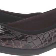 Clarks Haydn Pearl Brown Croc