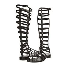 Incaltaminte Femei Stuart Weitzman Gladiator Black Nappa