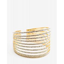 Bijuterii Femei CheapChic Gala Rib Cage Rhinestone Cuff Met Gold