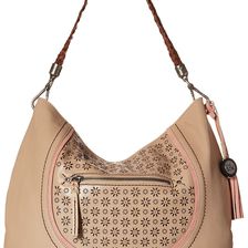 The Sak Indio Hobo Taupe Floral Perf